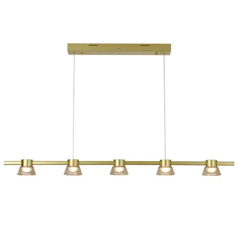 Rocket 1200 Gold LED Bar Pendant