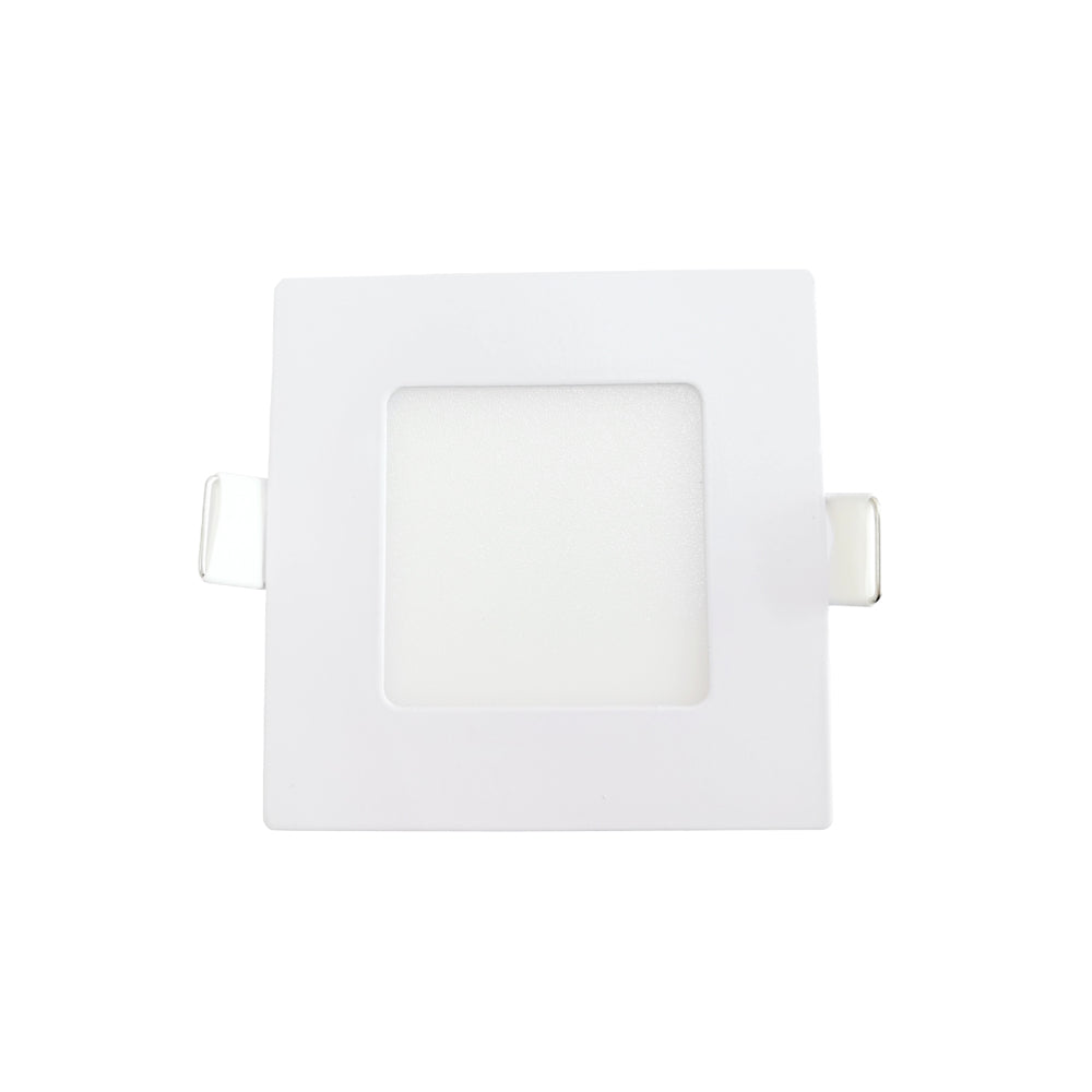 Stow White Square Tri-Colour Recessed LED Stair Fixture