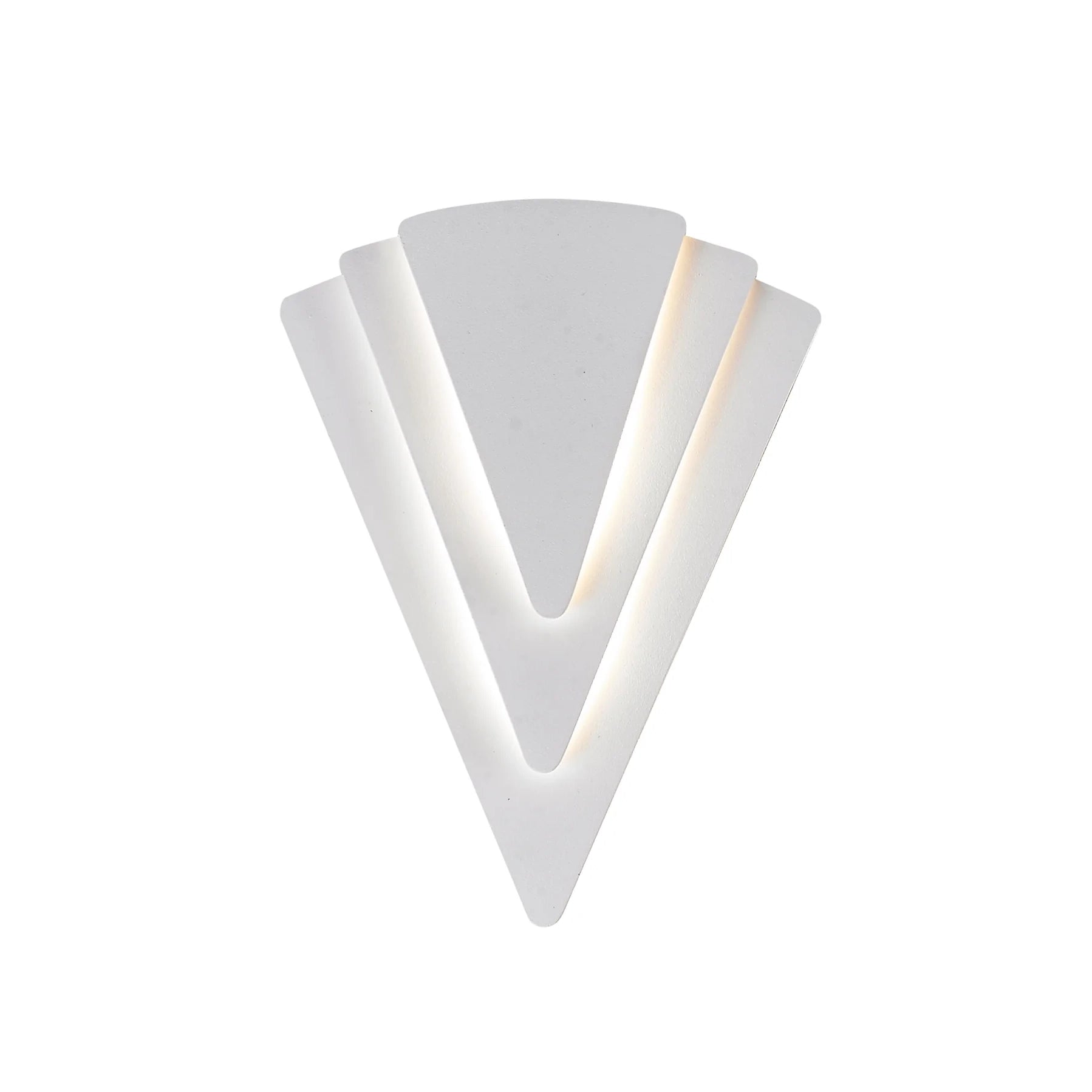 Surat White Contemporary Dual-Colour LED Wall Light
