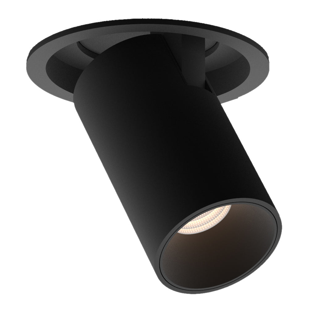 Telescope Black Adjustable 12w Recessed Downlight and Spotlight