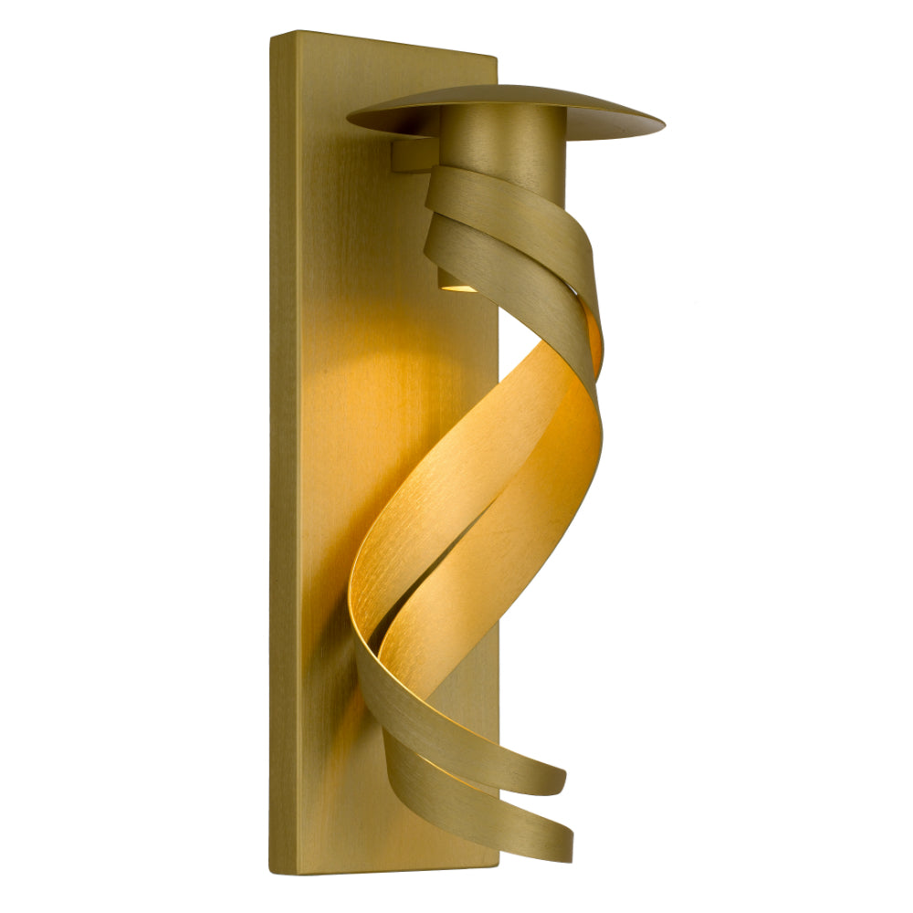 Tobera Brass Modern Outdoor Wall Light