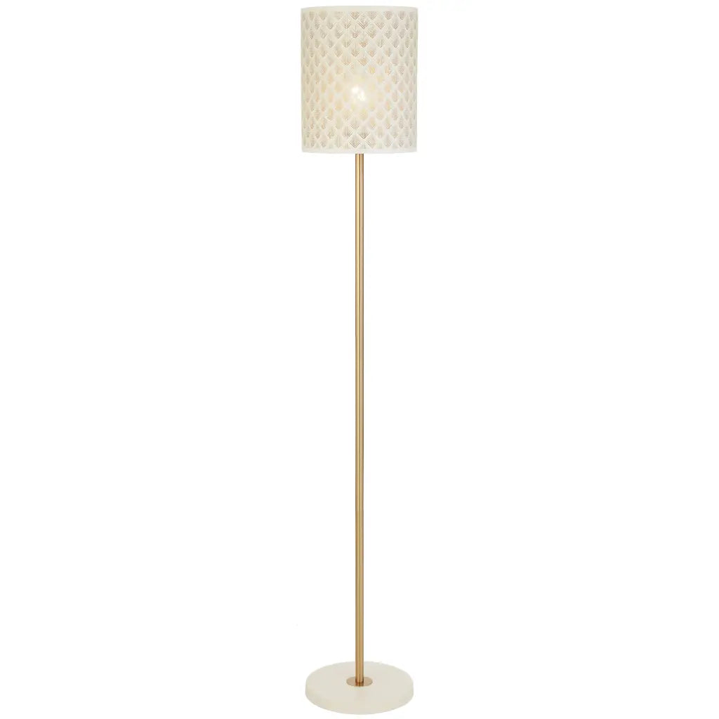 Valtor White Floor Lamp