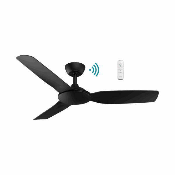 Viper 48"/1220mm 3 Blade Black DC Motor Smart App Control Ceiling Fan