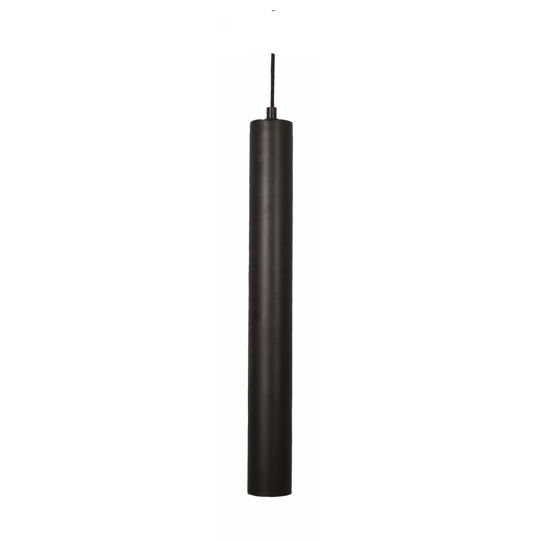 Toress Medium Weathered Iron Finish Single Cylindrical Pendant