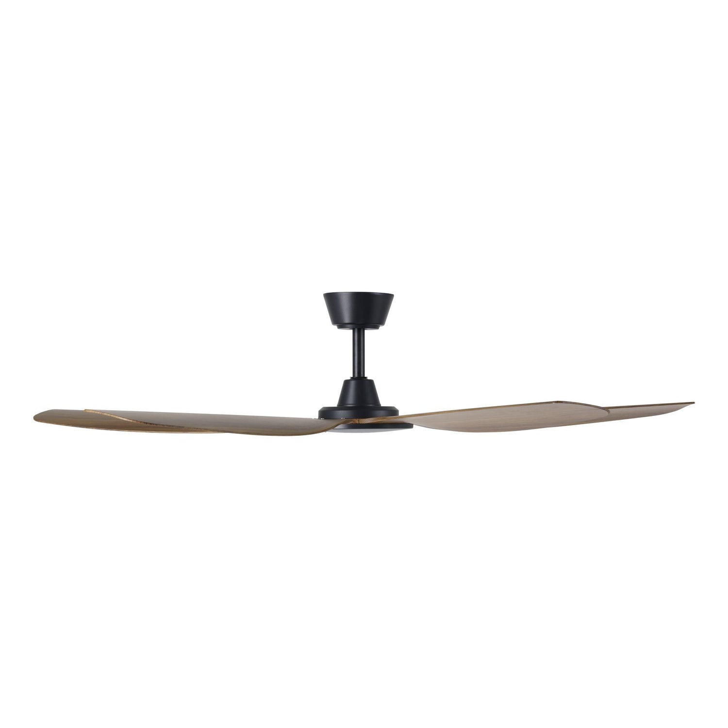 Miami 60"/1520mm 5 Blade Black and Teak DC Motor ABS Ceiling Fan