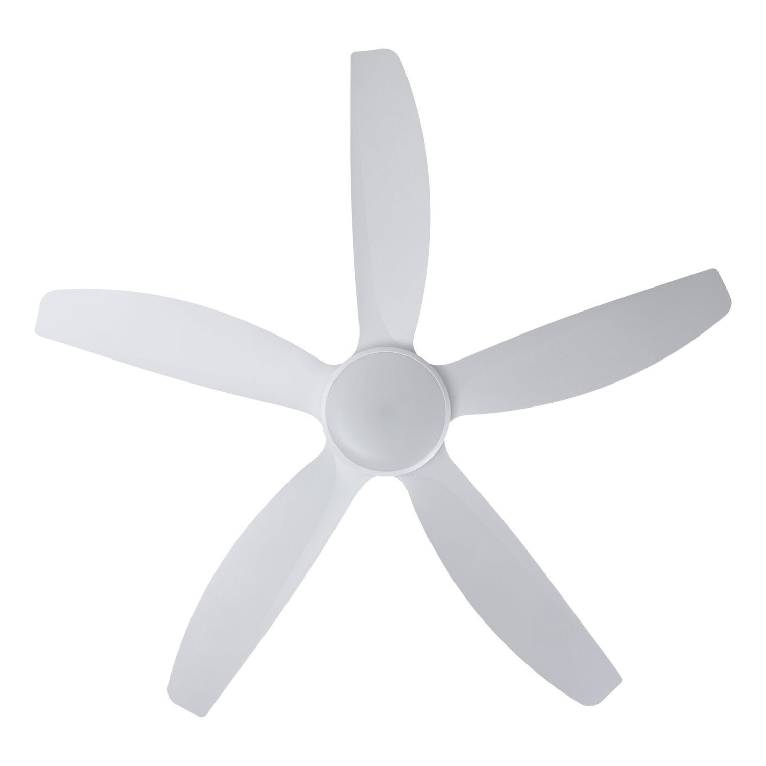 Miami 52"/1320mm 5 Blade White with LED DC Motor ABS Ceiling Fan
