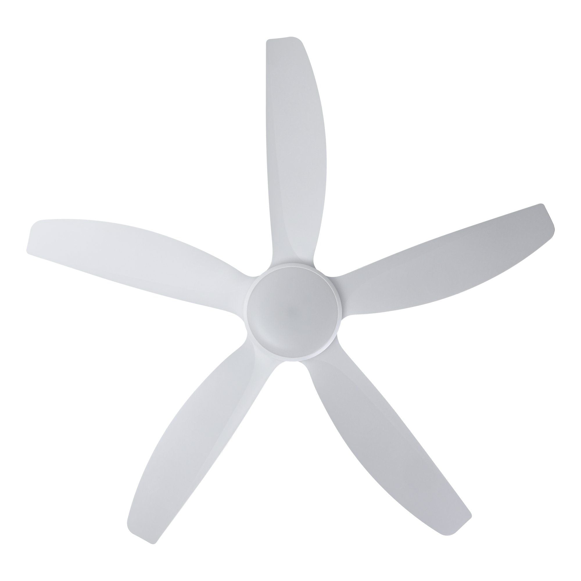 Miami 52"/1320mm 5 Blade White with LED DC Motor ABS Ceiling Fan