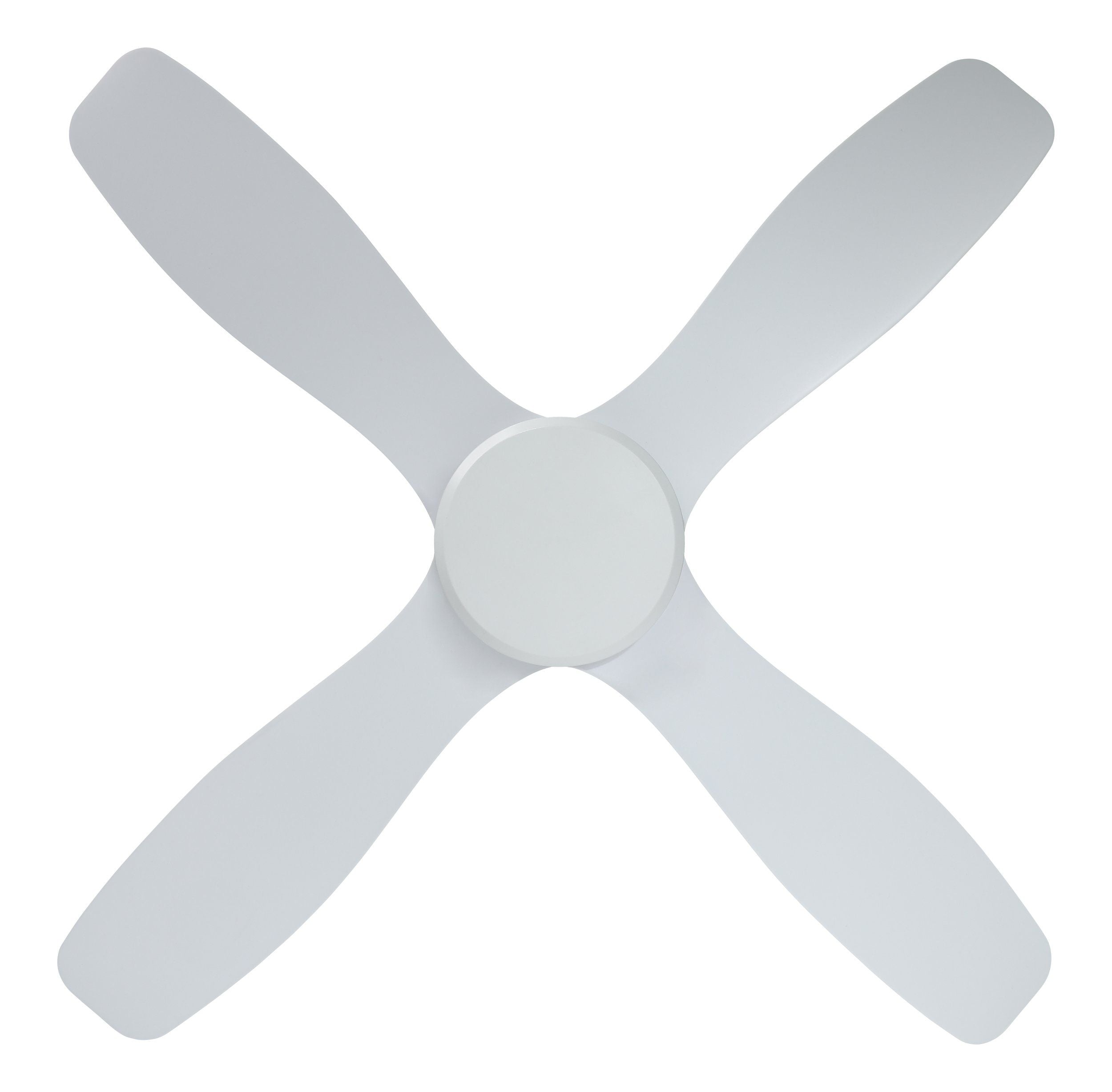 Aruba 48&quot;/1200mm 4 Blade White DC Motor ABS Ceiling Fan
