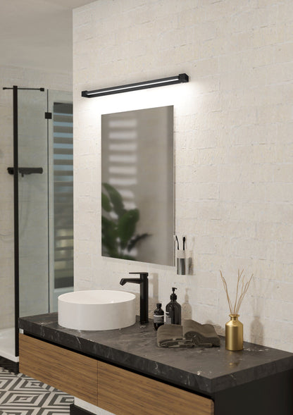 Gemiliana 78cm 20w Black Tri-Colour LED Vanity Light