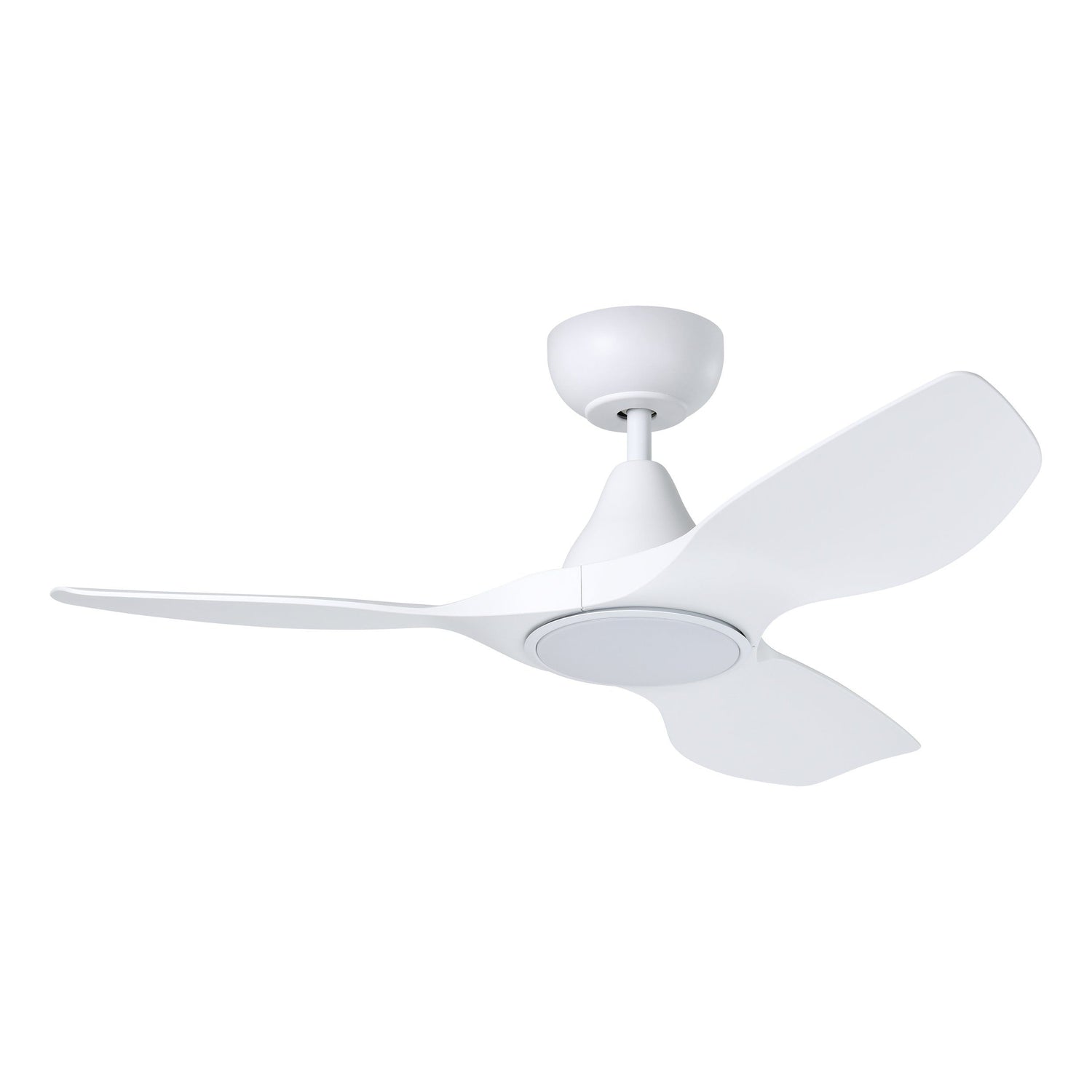 Surf 40"/1020mm 3 Blade White with LED Light DC Motor ABS Ceiling Fan
