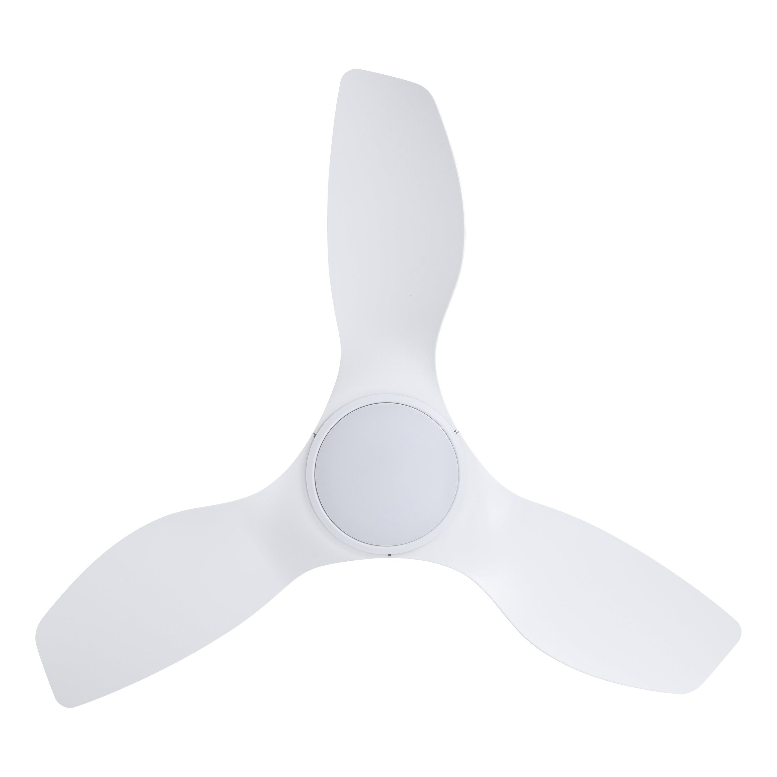 Surf 40"/1020mm 3 Blade White with LED Light DC Motor ABS Ceiling Fan