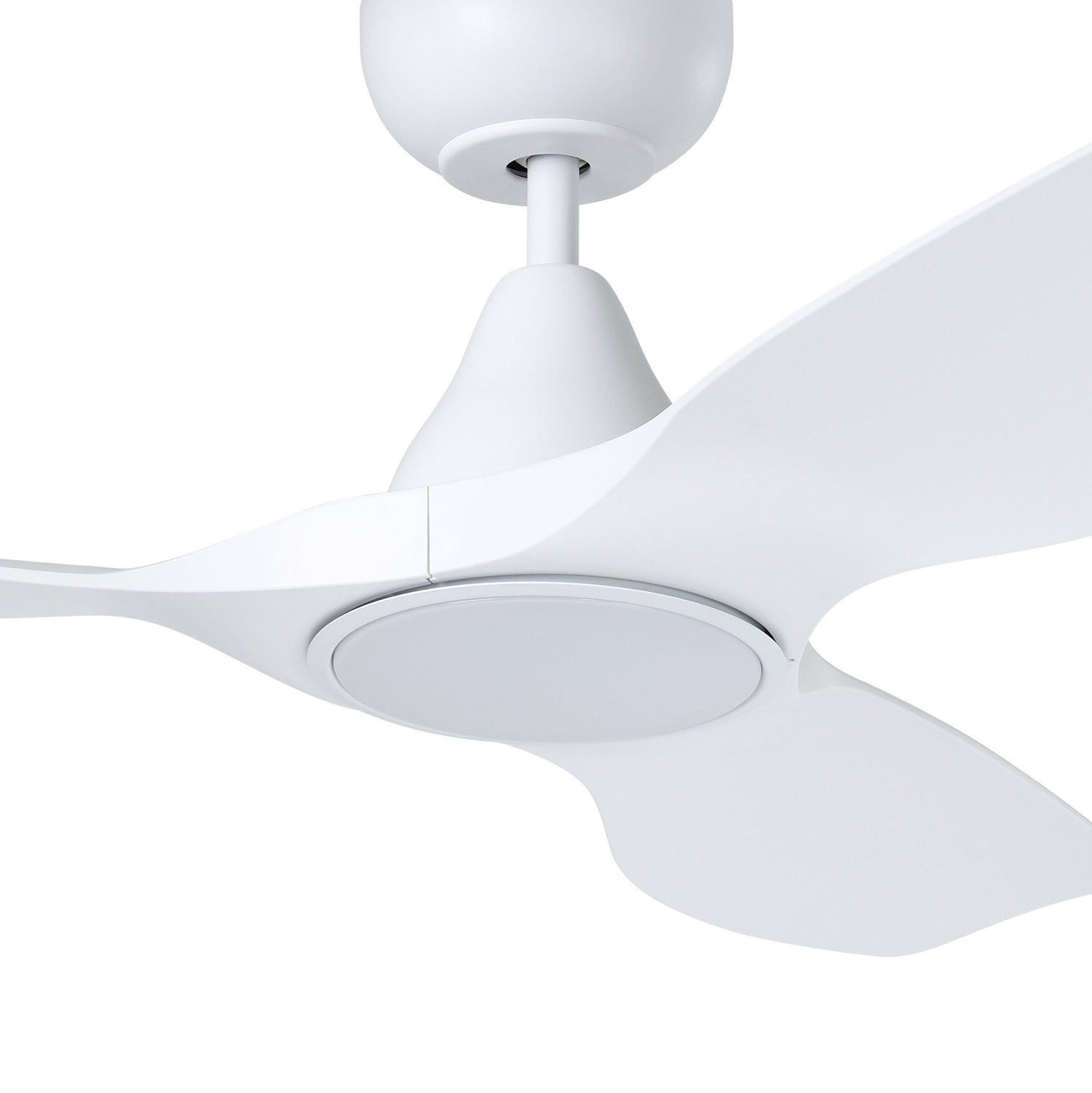 Surf 40"/1020mm 3 Blade White with LED Light DC Motor ABS Ceiling Fan