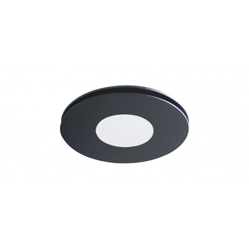 Airbus 250/300 Fascia Black Tri-Colour LED Round - ABGHFLED250BLRDR