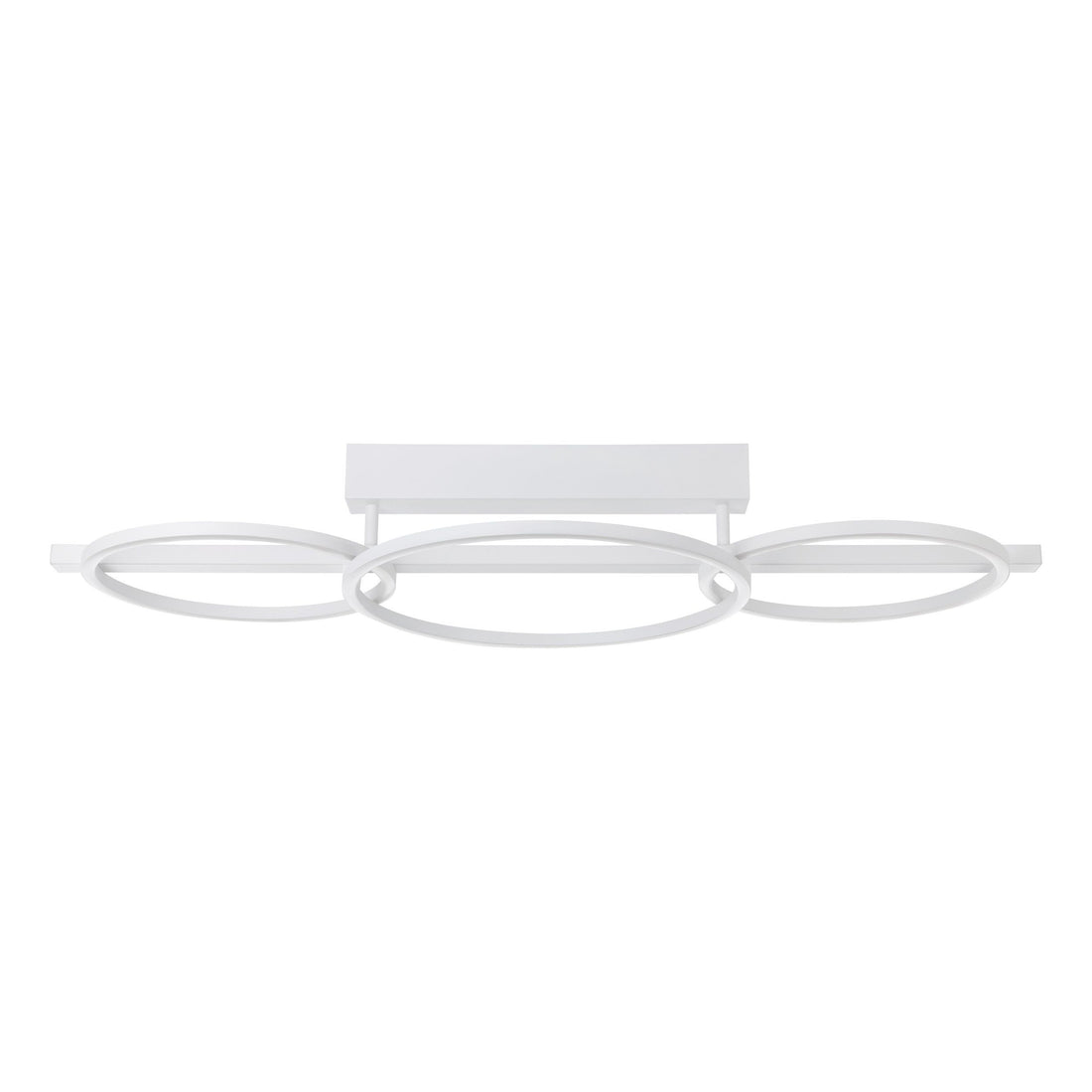 Lanacera Modern LED 3000k 3-Ring White Close to Ceiling