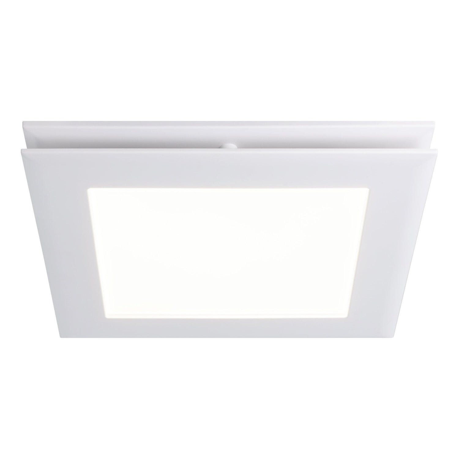 Samba White Square Tri-Colour LED Bathroom Exhaust Fan