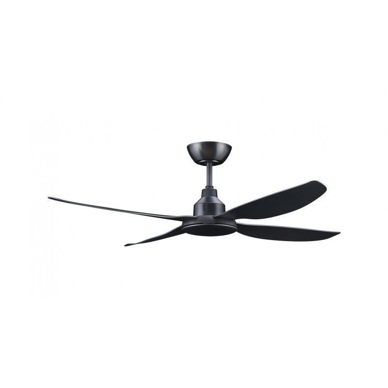 Alaska 48&quot;/1200mm 4 Blade Black DC Motor Glass Fibre Composite Ceiling Fan