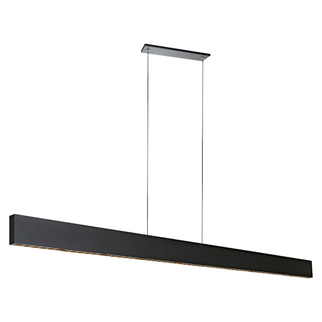 Astra Black 3CCT LED Contemporary Linear Pendant