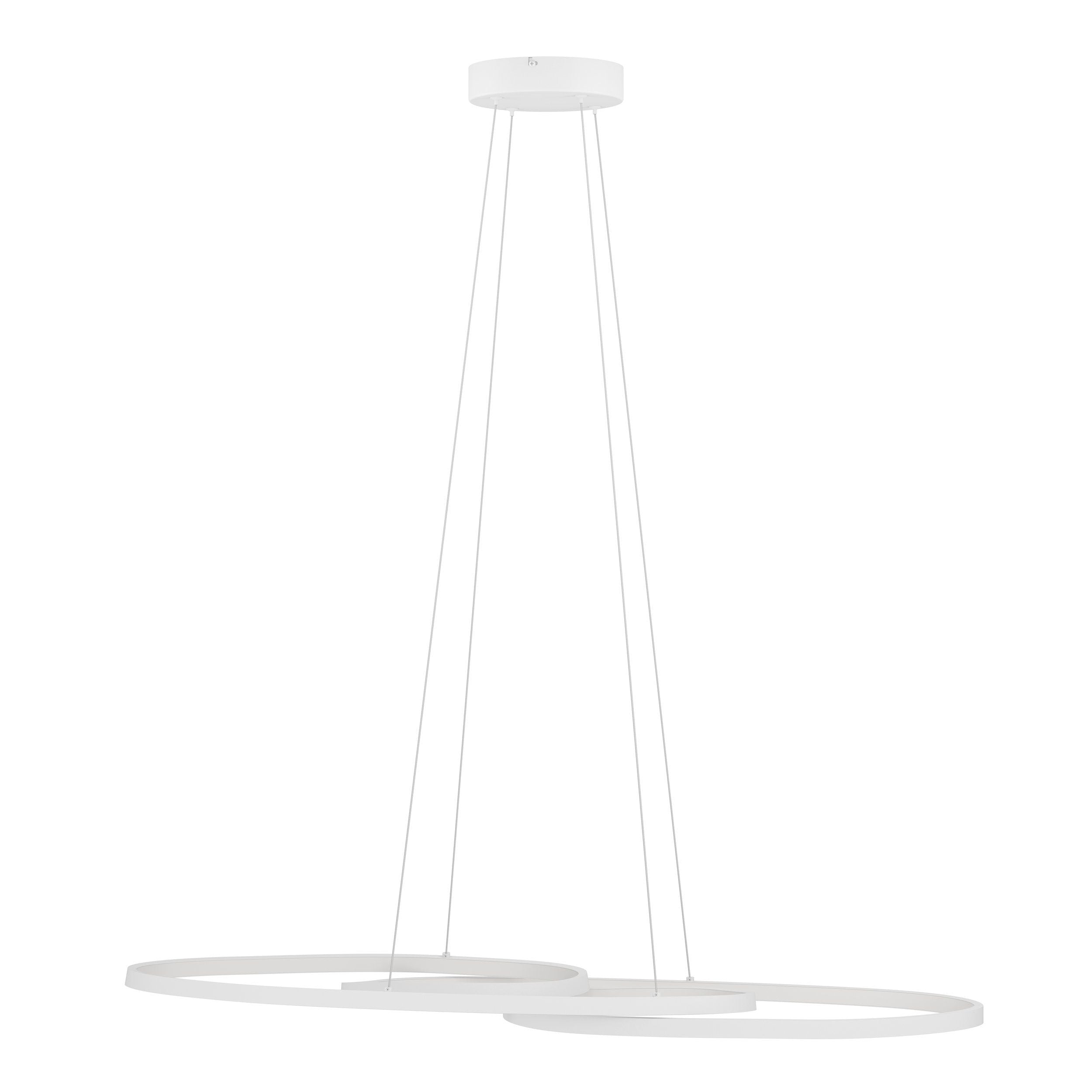 Gianella Modern LED 3000k Swirl White Pendant