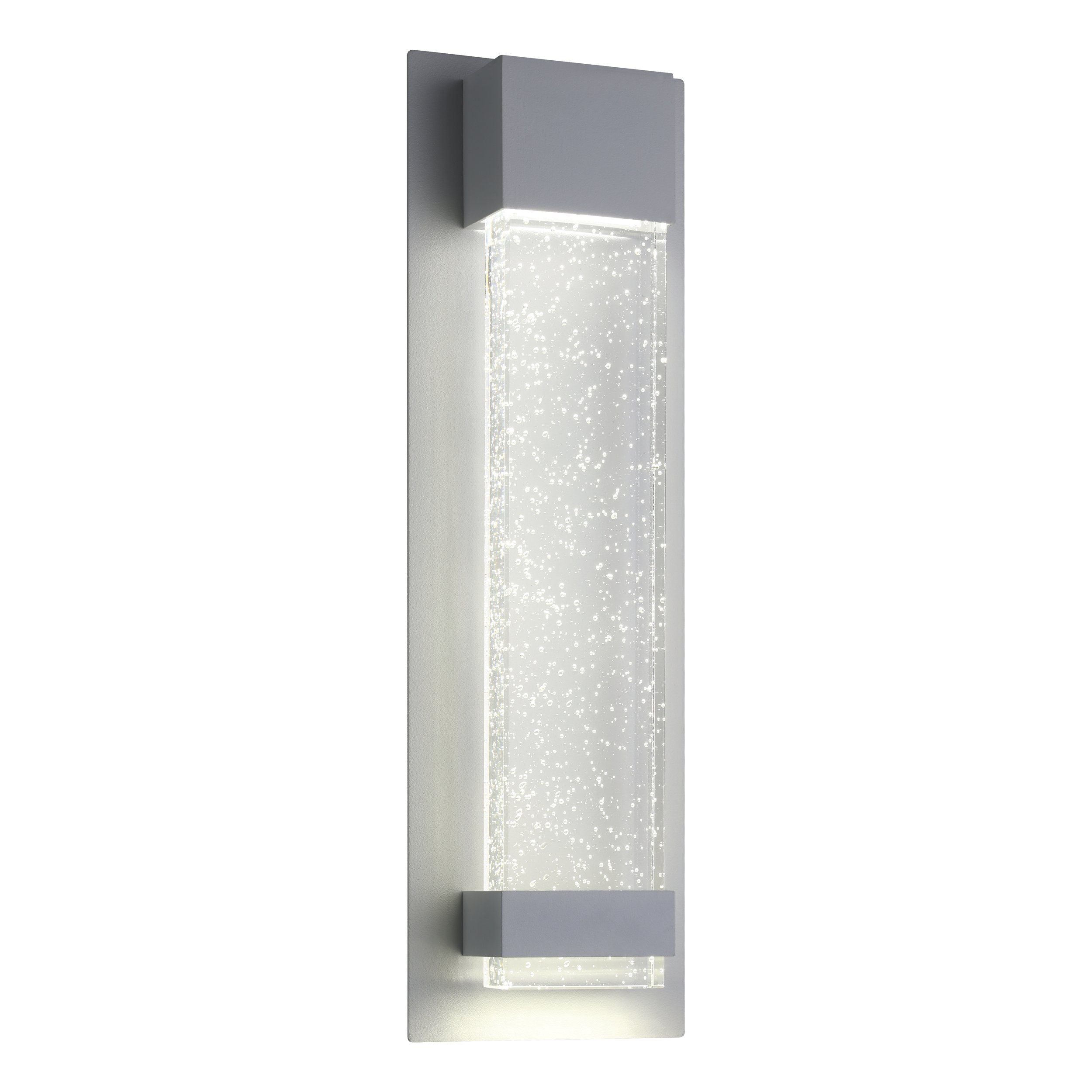 Villagrazia 40cm White LED Tri-Colour Contemporary Outdoor Bubble Exterior