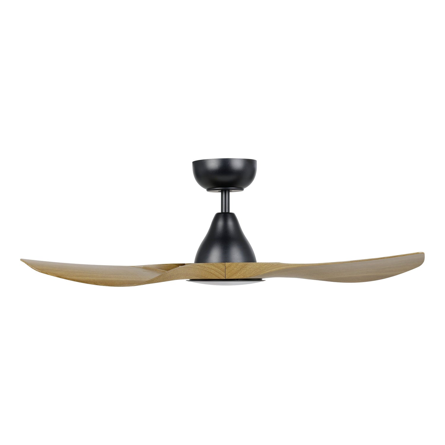 Surf 40"/1020mm 3 Blade Black and Teak with LED Light DC Motor ABS Ceiling Fan