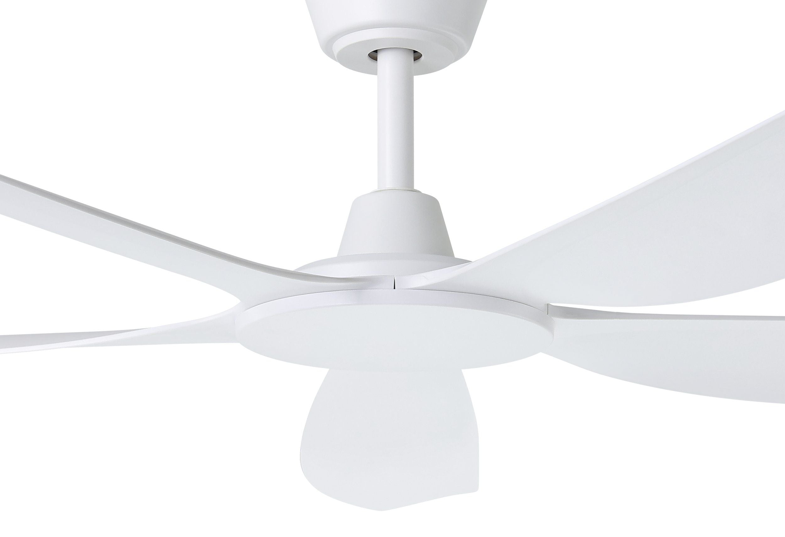 Miami 52"/1320mm 5 Blade White DC Motor ABS Ceiling Fan