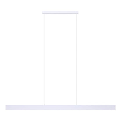 Climene 3 180cm White Linear Tri-Colour LED Strip Pendant
