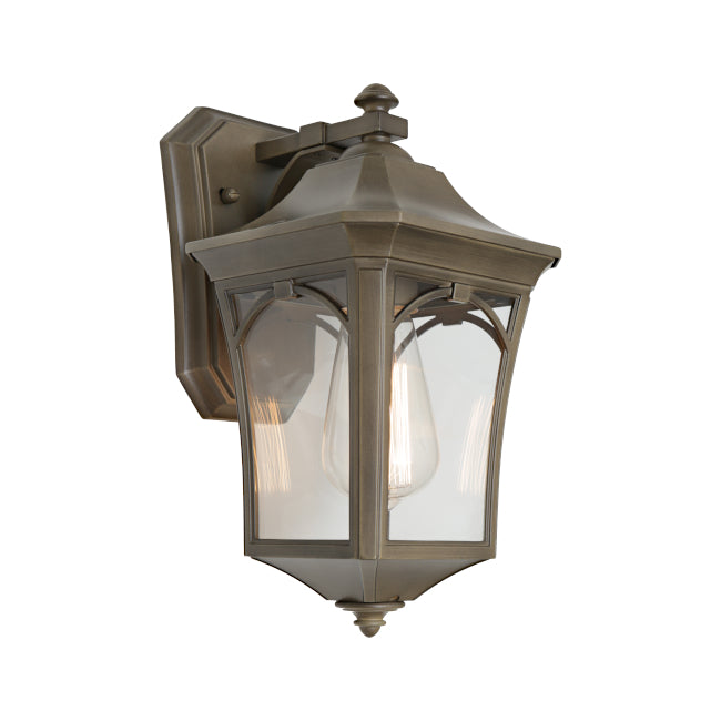 Burston Small Old Bronze Traditional Coach Lantern Exterior Light