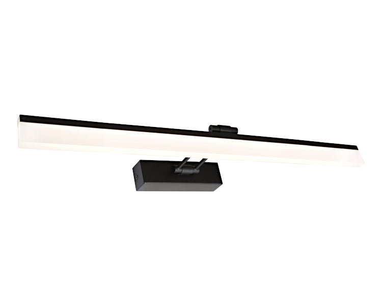 Capella 16w LED Black Modern Vanity Light