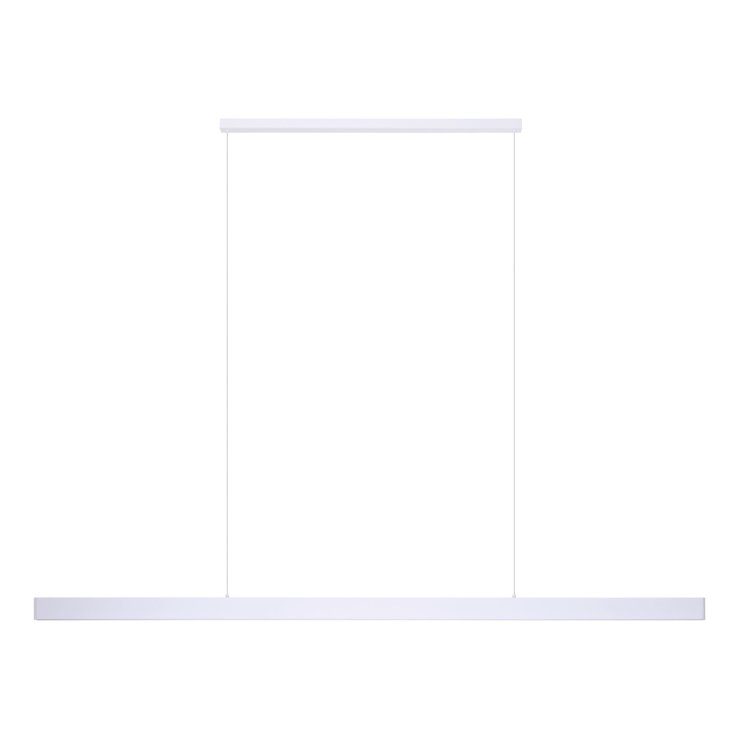 Climene 3 240cm White Linear Tri-Colour LED Strip Pendant