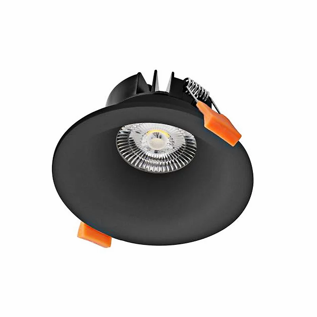 Capella 2 Black 10w Tri-Colour LED Deep Downlight