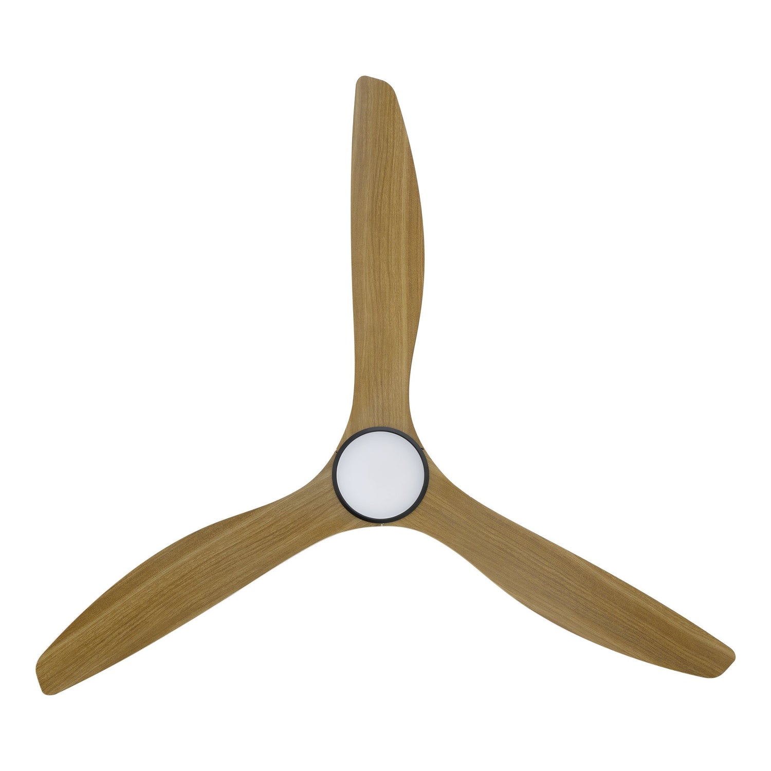 Surf 72"/1829mm 3 Blade Teak and Black with LED DC Motor ABS Ceiling Fan