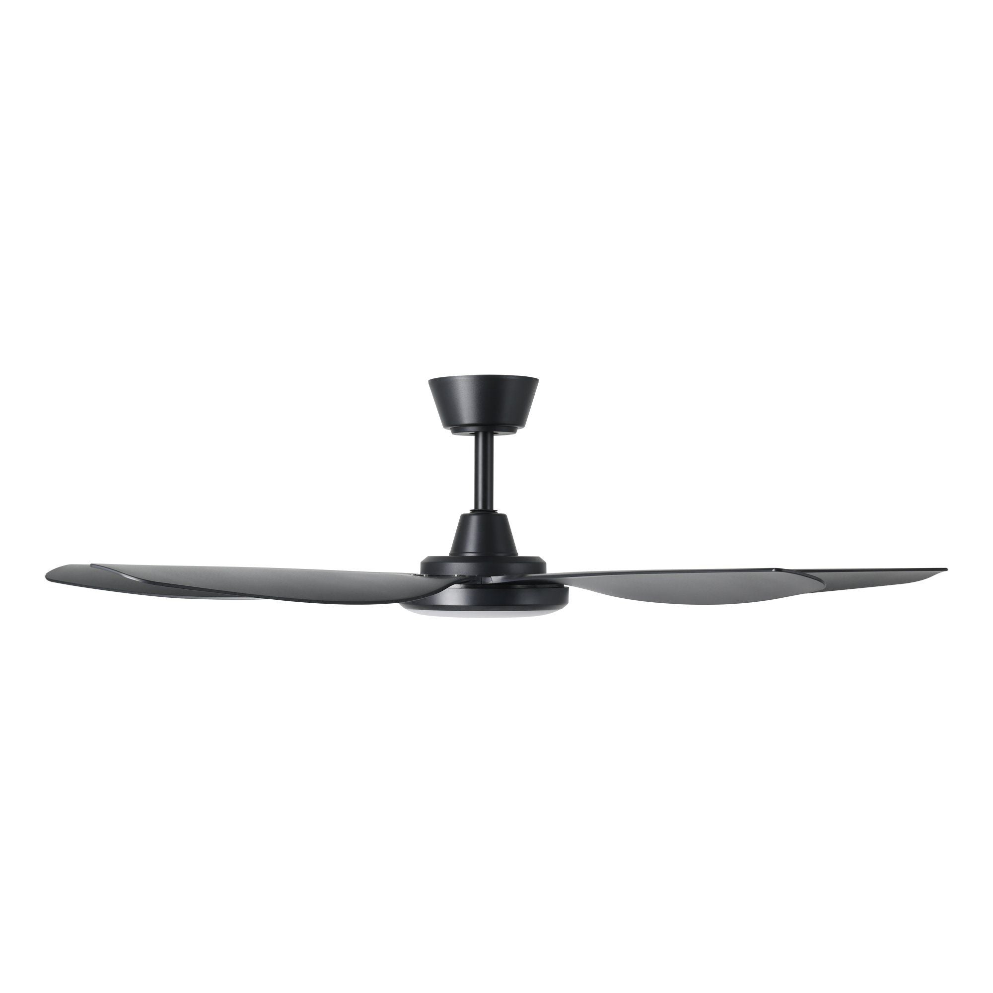 Miami 52"/1320mm 5 Blade Black with LED DC Motor ABS Ceiling Fan