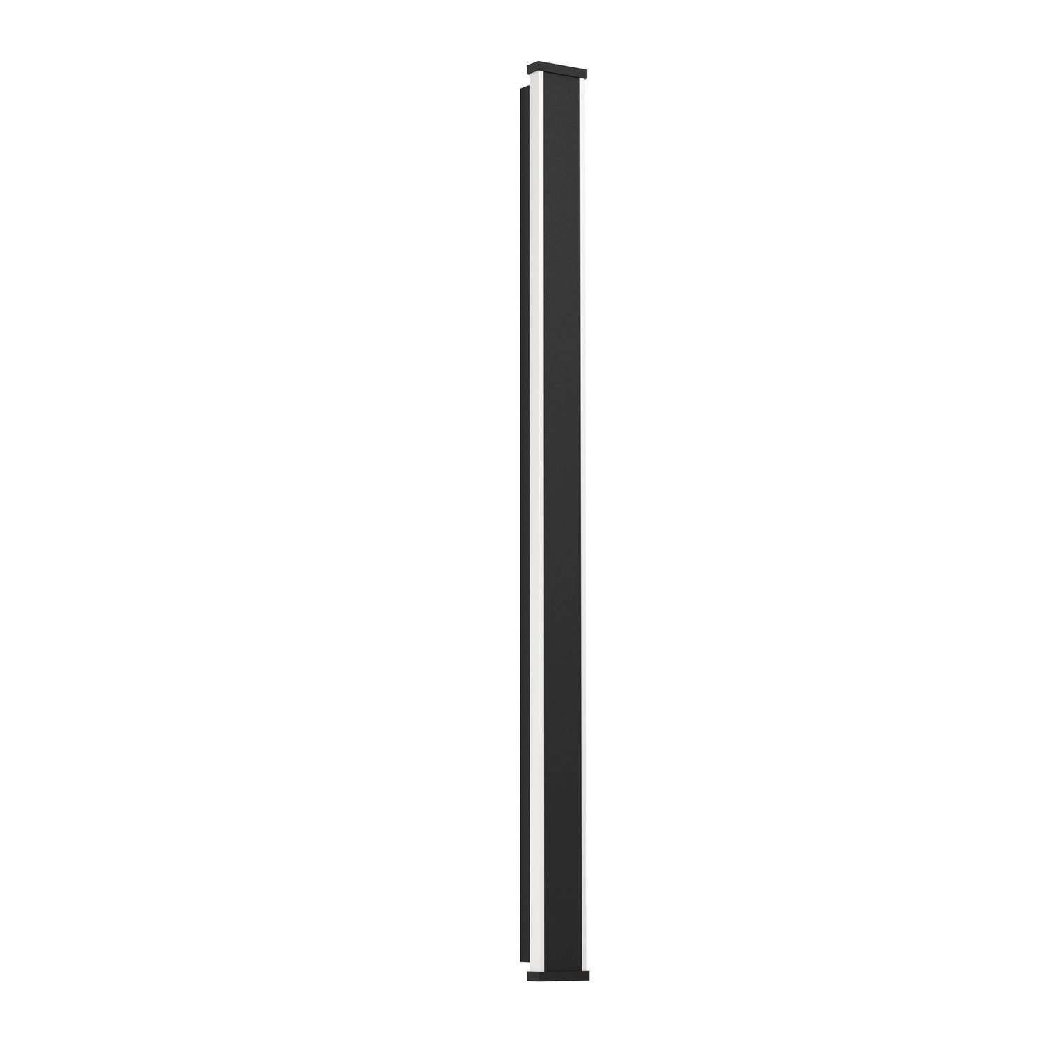 Neviano 97cm Black Contemporary Tri-Colour LED Outdoor Wall Light