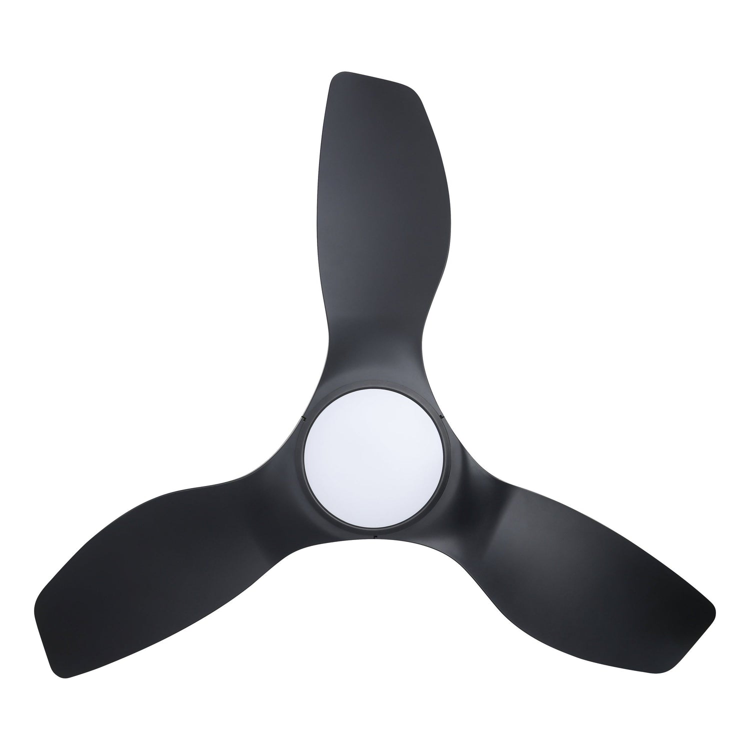 Surf 40"/1220mm 3 Blade Black with LED Light DC Motor ABS Ceiling Fan