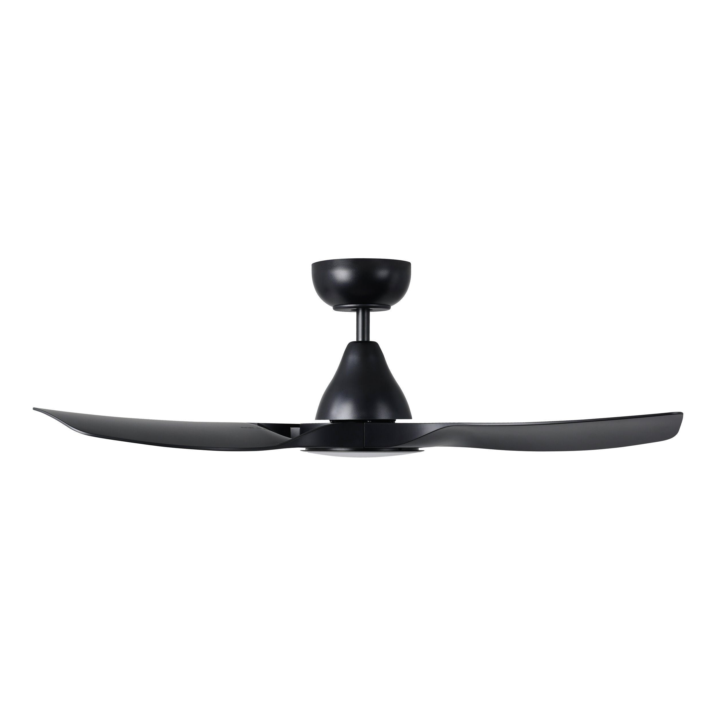Surf 40"/1220mm 3 Blade Black with LED Light DC Motor ABS Ceiling Fan