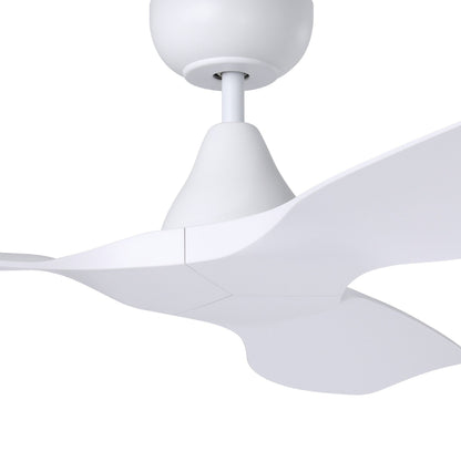 Surf 40"/1020mm 3 Blade White DC Motor ABS Ceiling Fan