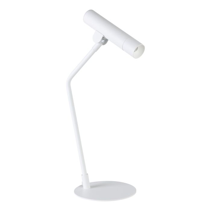 Almudaina White LED Slim Contemporary Table Lamp