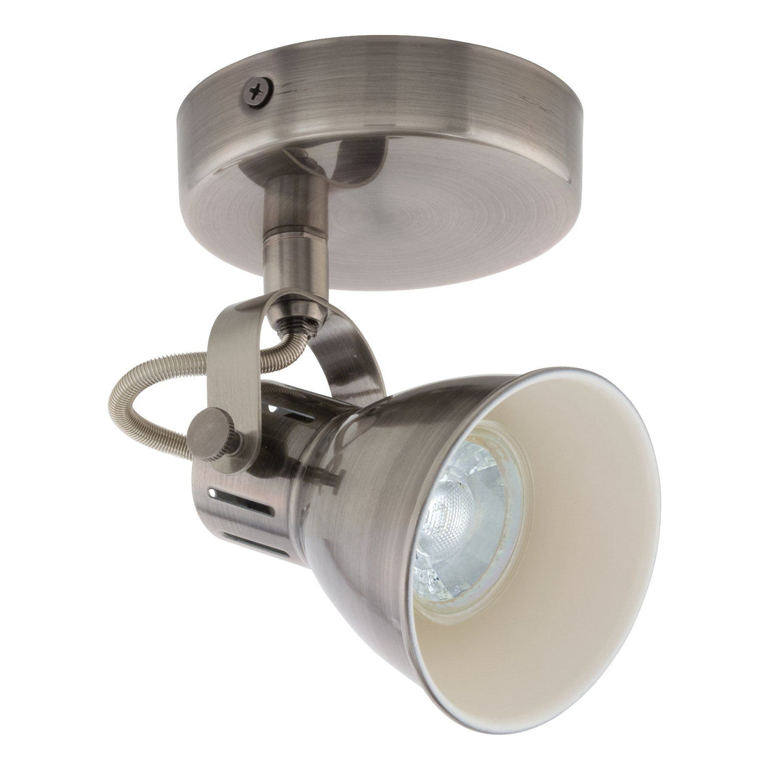 Seras Antique Bronze 1 Light Modern Industrial GU10 Spotlight