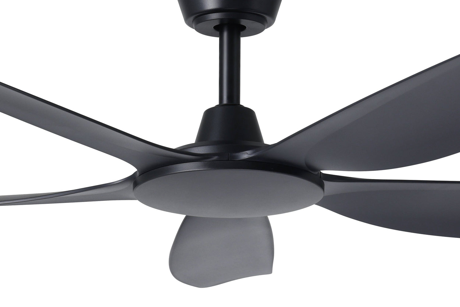 Miami 48"/1220mm 5 Blade Black DC Motor ABS Ceiling Fan