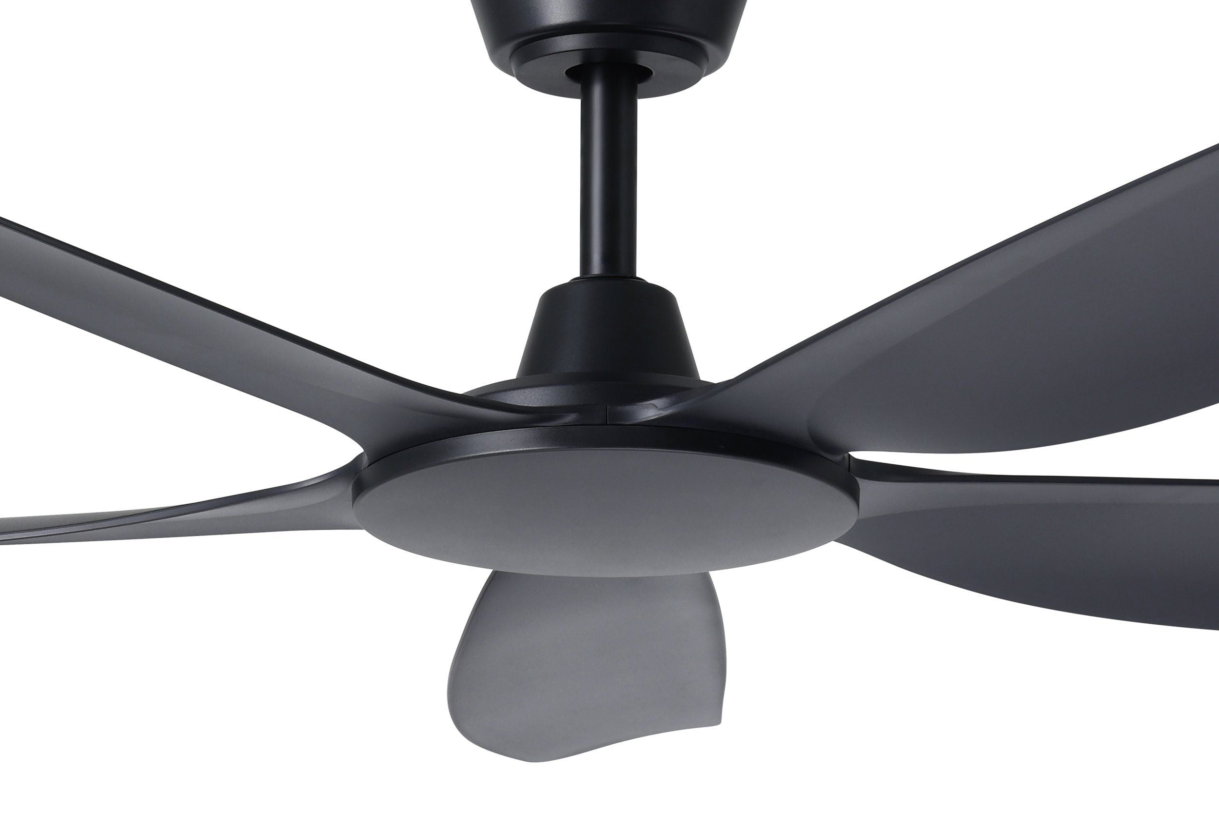 Miami 48"/1220mm 5 Blade Black DC Motor ABS Ceiling Fan
