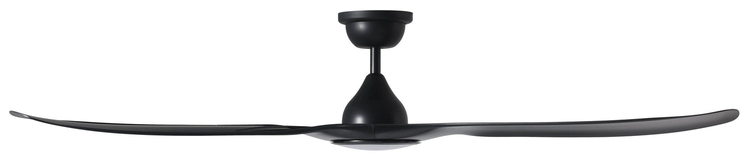 Tahiti 72"/1830mm 3 Blade Black with LED Light DC Motor ABS Ceiling Fan