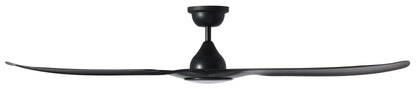 Tahiti 72"/1830mm 3 Blade Black with LED Light DC Motor ABS Ceiling Fan