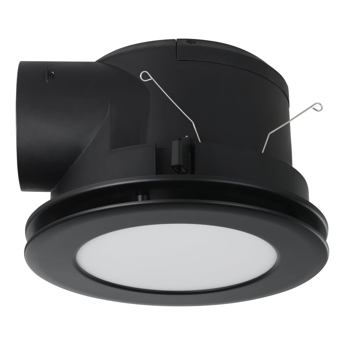 Samba Black Tri-Colour LED Bathroom Exhaust Fan