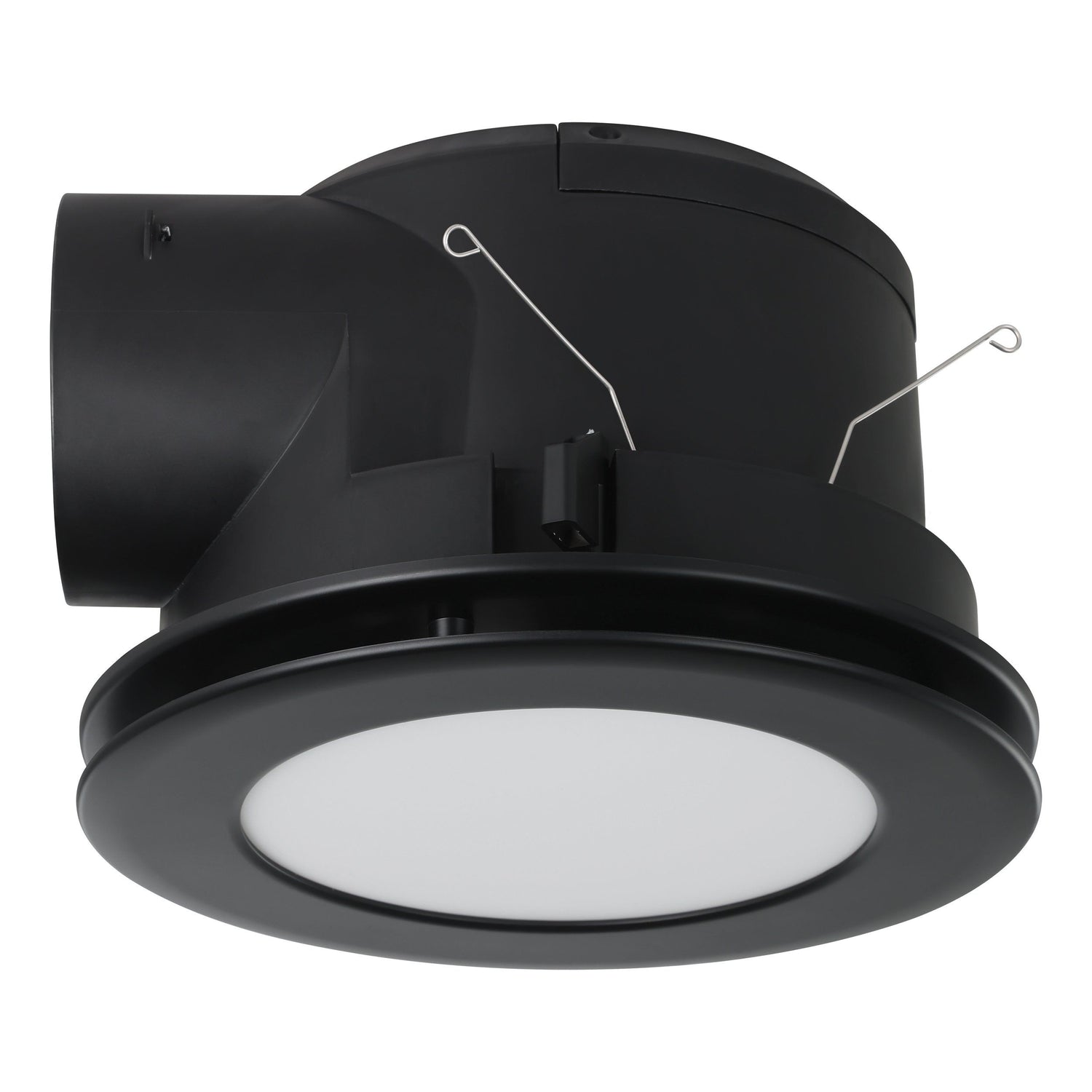 Samba Black Tri-Colour LED Bathroom Exhaust Fan