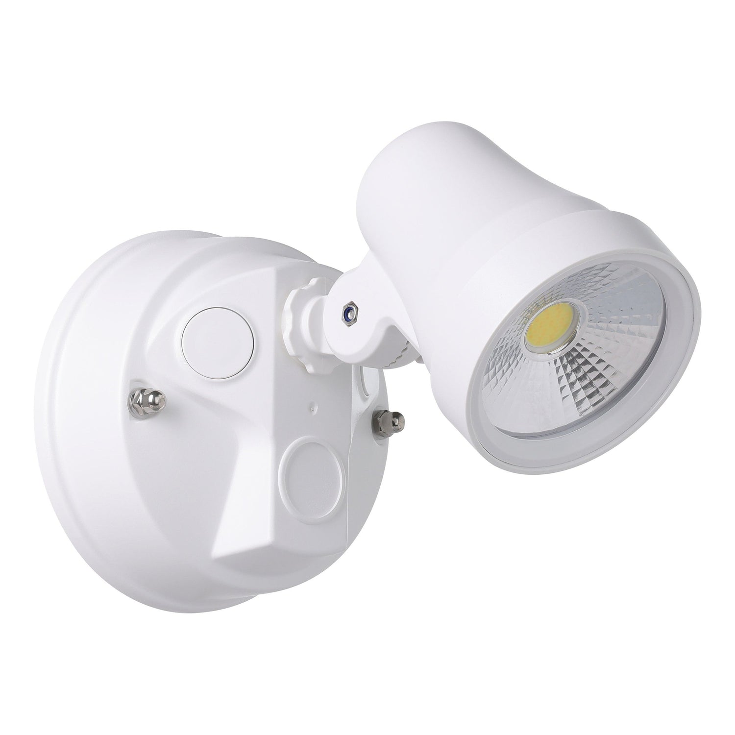 Coastguard 1 Light White Tri-Colour Exterior Security Spot Light