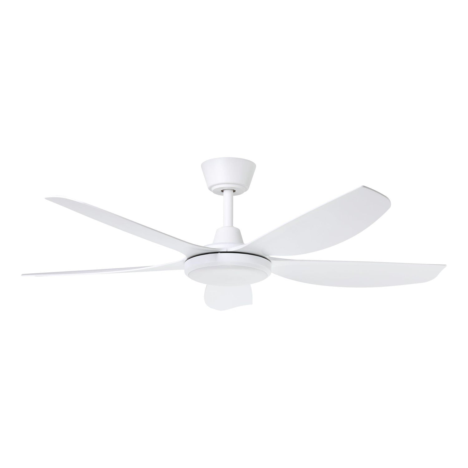 Miami 48"/1220mm 5 Blade White with LED DC Motor ABS Ceiling Fan