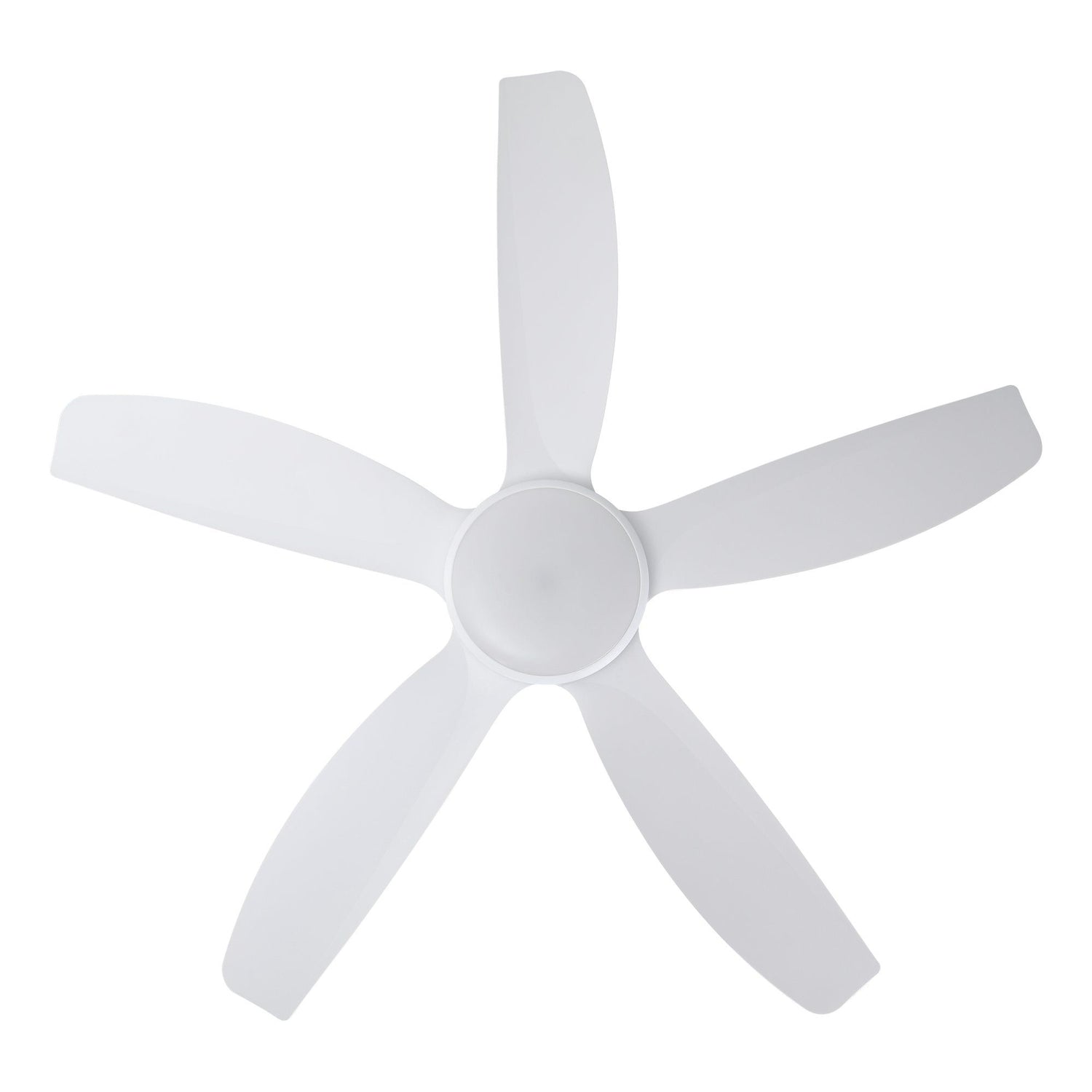 Miami 48"/1220mm 5 Blade White with LED DC Motor ABS Ceiling Fan