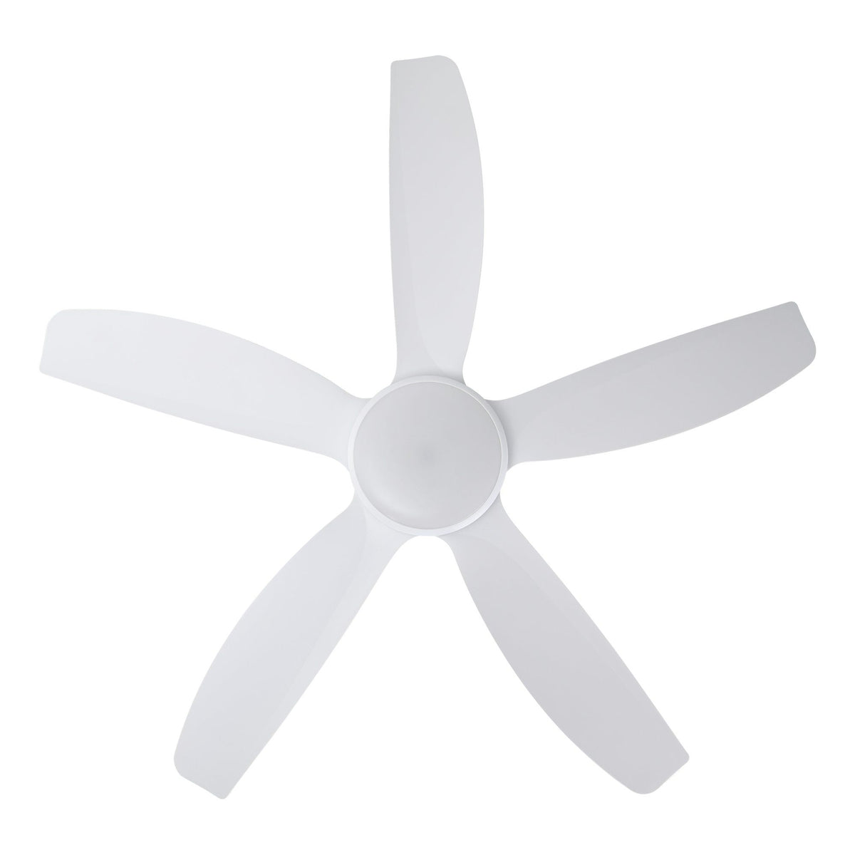 Miami 48"/1220mm 5 Blade White with LED DC Motor ABS Ceiling Fan
