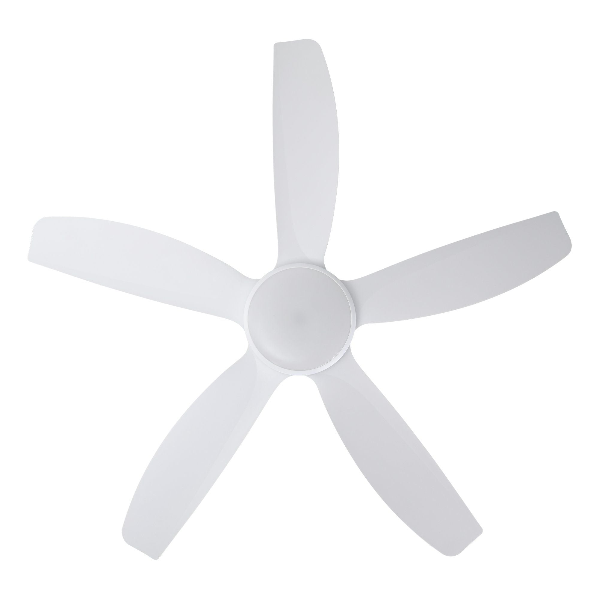 Miami 48"/1220mm 5 Blade White with LED DC Motor ABS Ceiling Fan