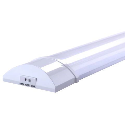 Acura 40w White Tricolour LED 1200mm Linear Batten